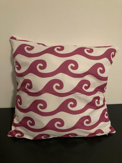 Kussenhoes Purple-White - Paars-Wit