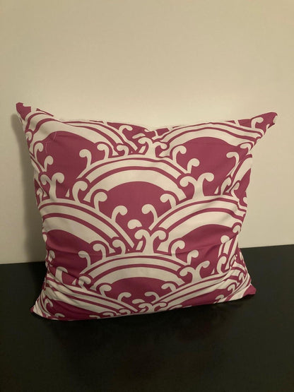 Kussenhoes Purple-White - Paars-Wit
