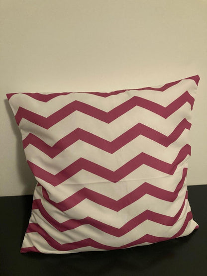 Kussenhoes Purple-White - Paars-Wit