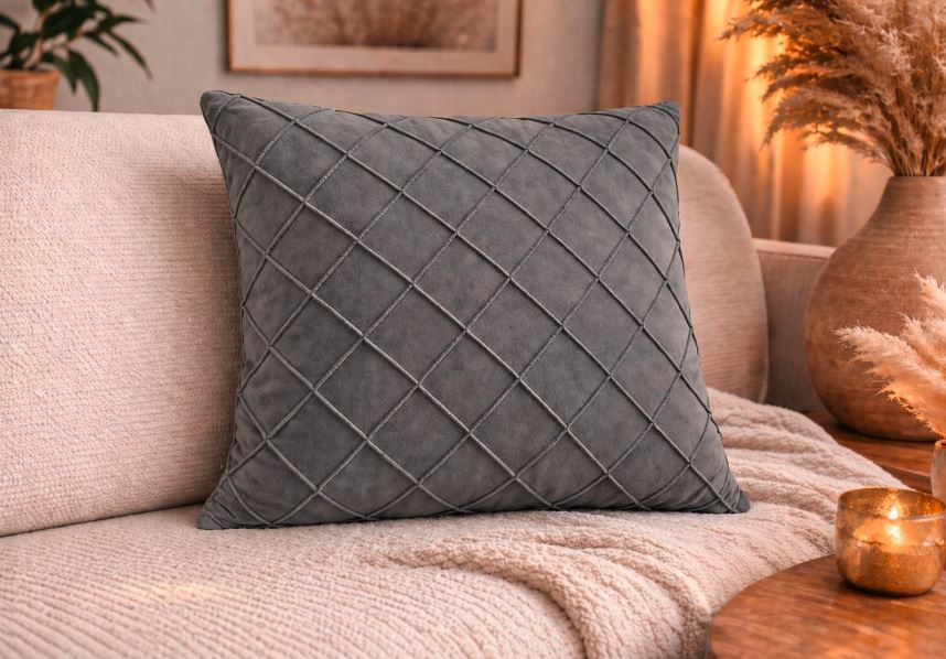 Velvet Cross Design kussenhoes - 45×45 cm