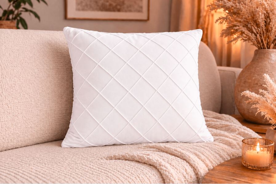 Velvet Cross Design kussenhoes - 45×45 cm