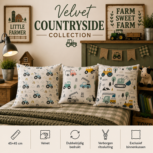Velvet Countryside Collection | Kussenhoezenwinkel
