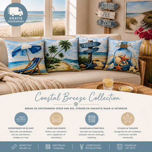 Coastal Breeze Collection - 45x45 cm