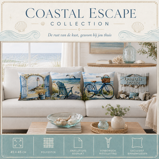 Coastal Escape Collection | Kussenhoezenwinkel