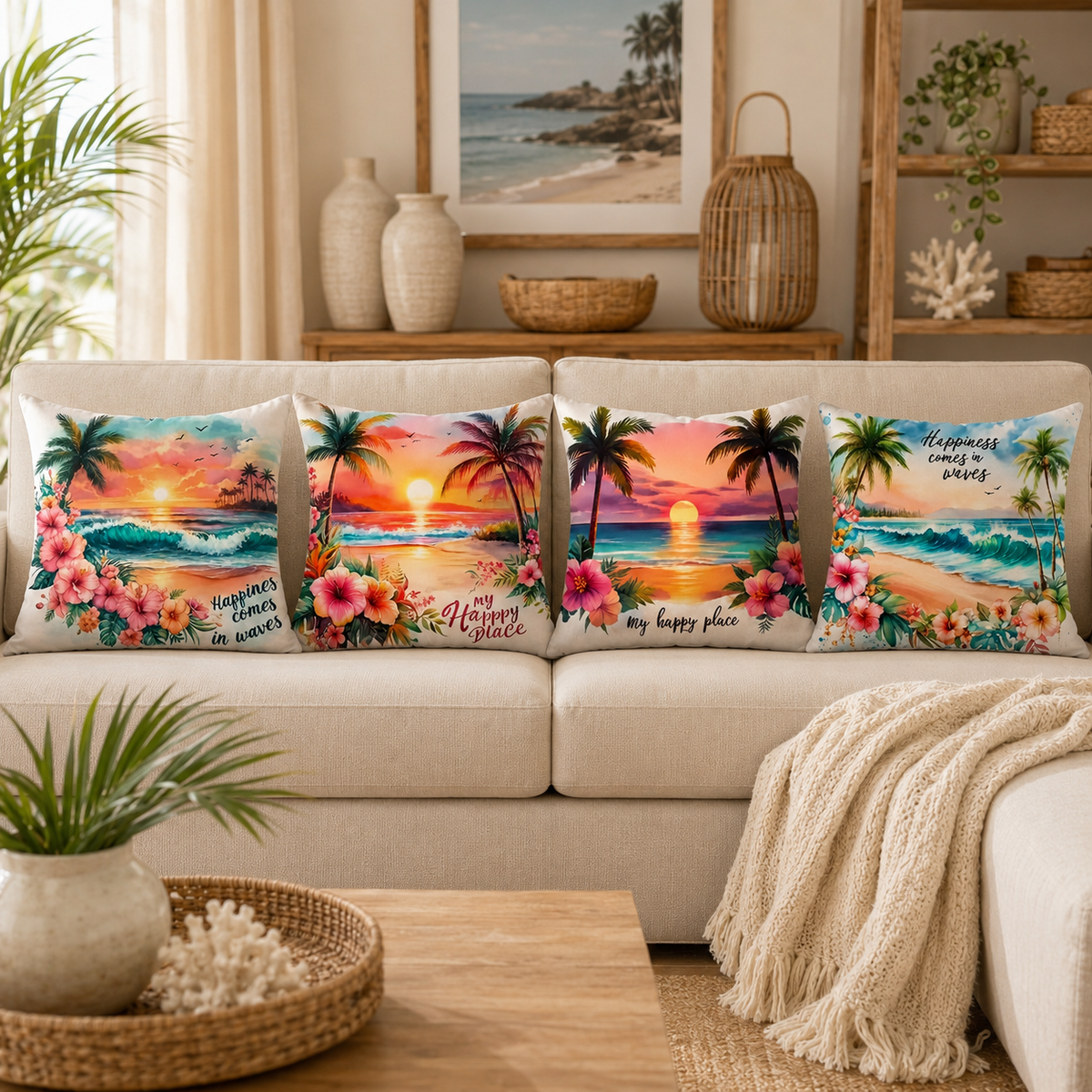 Tropical Sunset Collection | Kussenhoezenwinkel