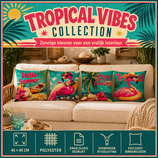 Tropical Vibes Collection | Kussenhoezenwinkel