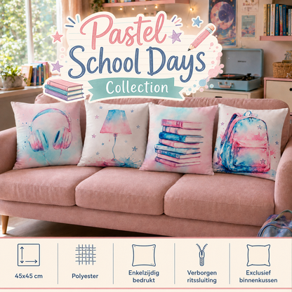 Pastel School Days Collection | Kussenhoezenwinkel