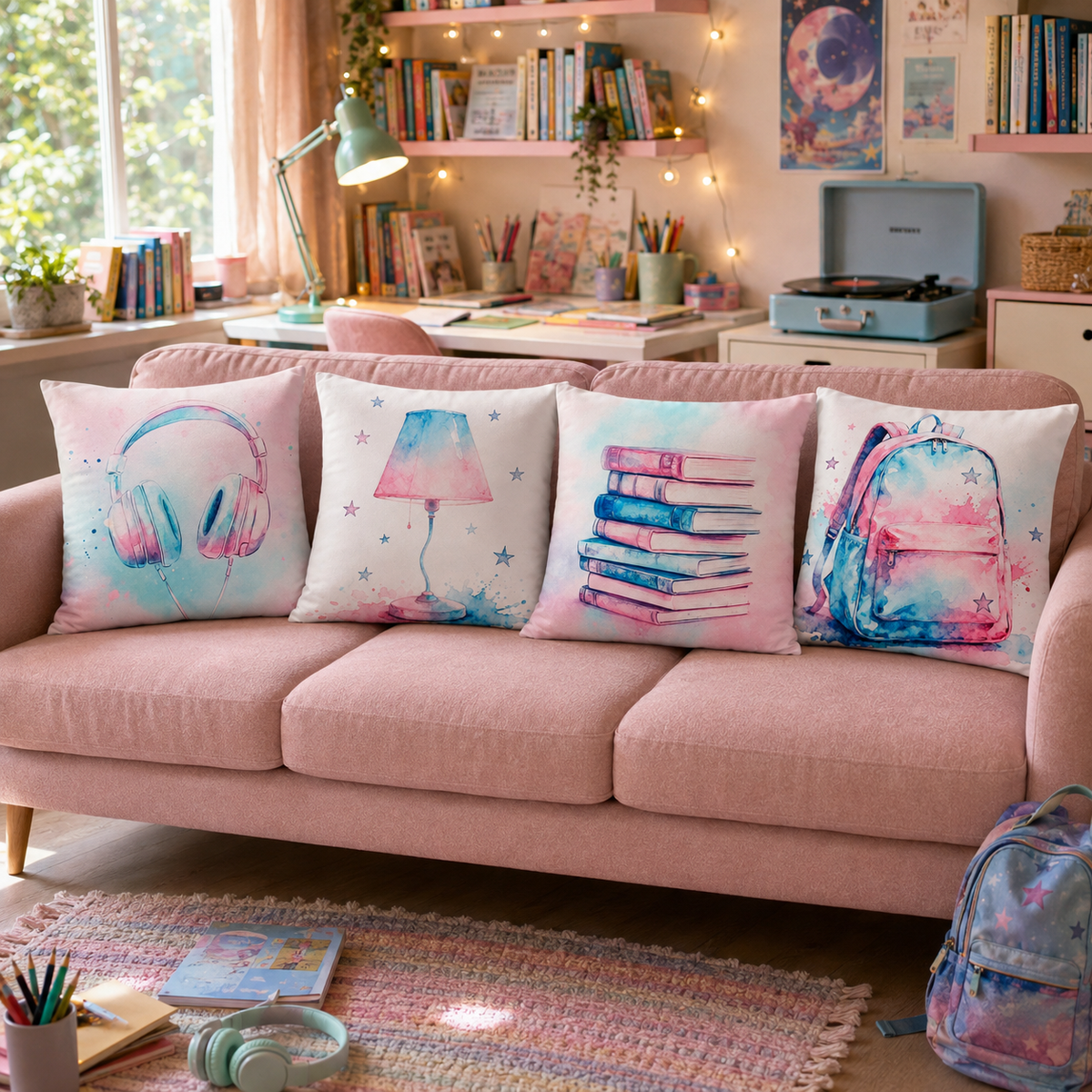 Pastel School Days Collection | Kussenhoezenwinkel